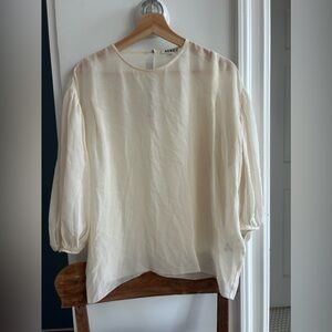 Acne silk blouse